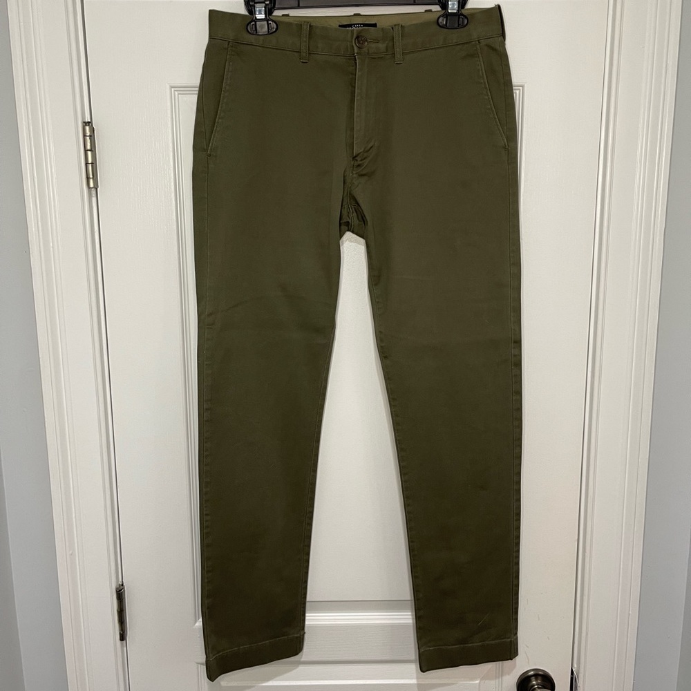 J. Crew Men’s Olive Green Chino